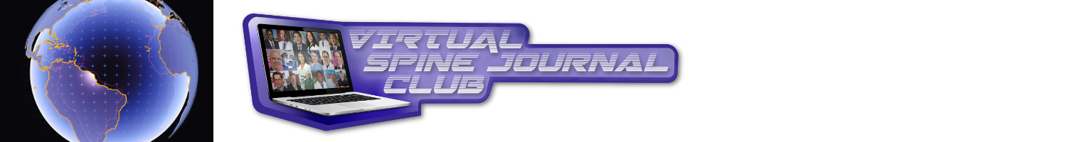 Virtual Spine Journal Club 2023 Banner